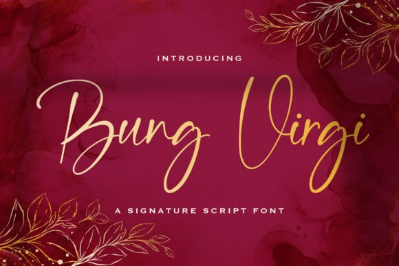 A Quiet Typeface: Bung Virgi for Editorial Moods