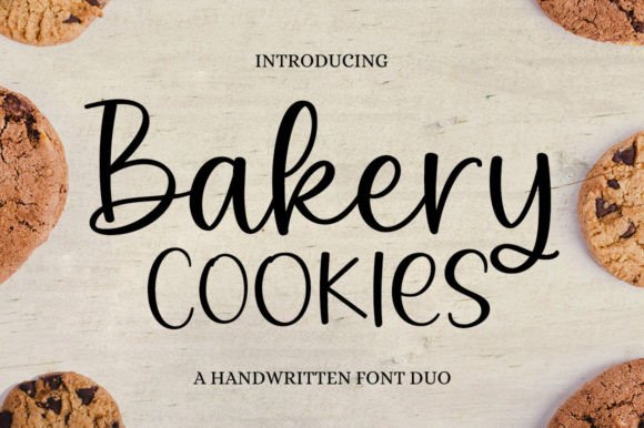 Bakery Cookies Fonts: A Sweet Pair for Campaign Visuals
