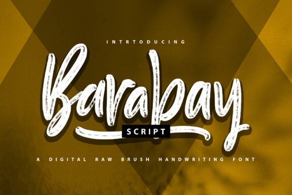 Barabay: The Perfect Script Font for Eye-Catching Designs
