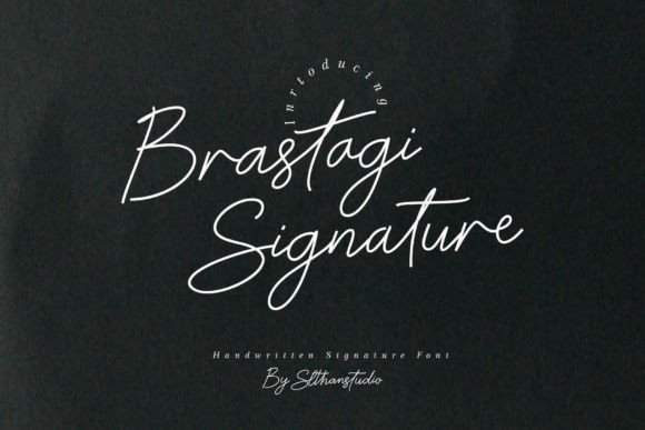 Brastagi Signature Font: Adding Elegance to Brand Projects