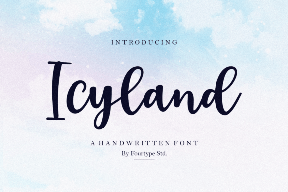 Discover Icyland: A Premium Handwritten Font for Modern Brands
