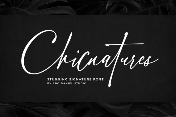 Elevate Your Web Design with Chicnatures Font