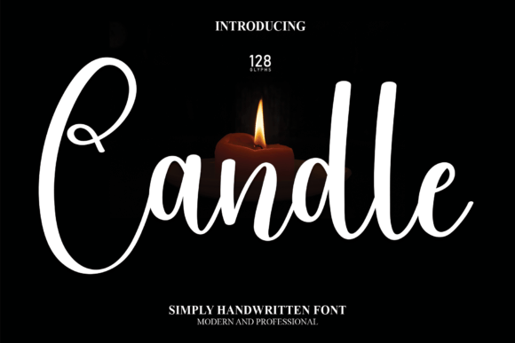 Enhance Your Brand with Candle: A Romantic Script Font