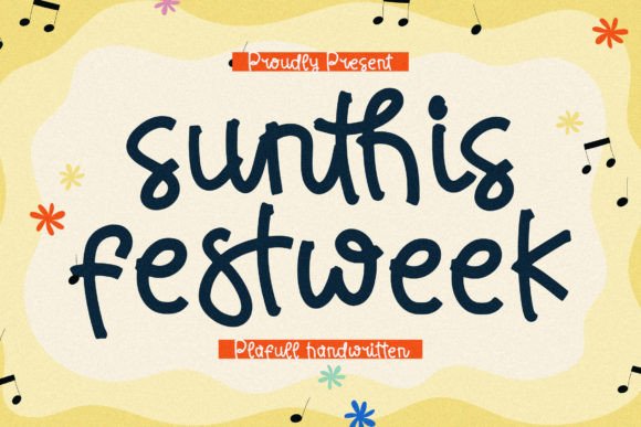 Enhance Your Brand with Sunthis Festweek Font