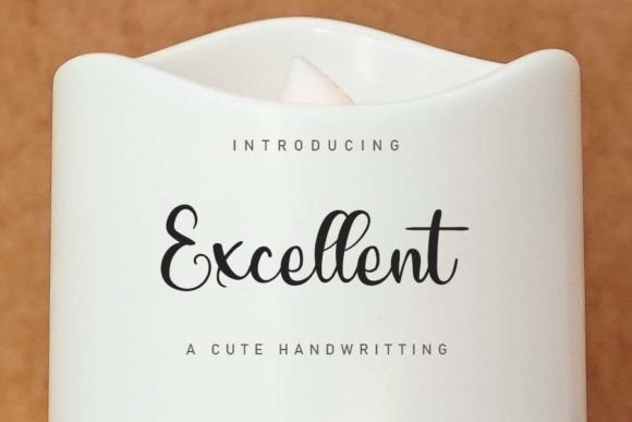 Exploring Excellent: A Serene Review of a Charming Handwritten Font