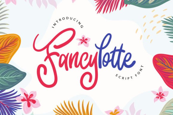 Fancylotte: A Charming Script Font for Elegant Web Design