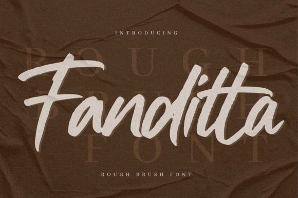 Fanditta: A Script Font for Campaigns That Demand Drama