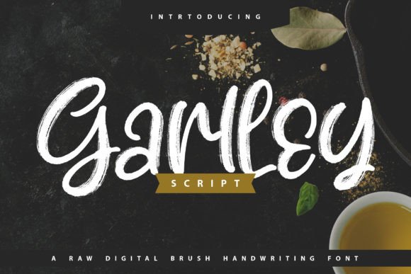Garlley: A Stylish Handwritten Brush Font for Creative Projects