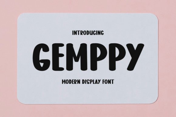 Gemppy: A Timeless Script Font for Digital Branding