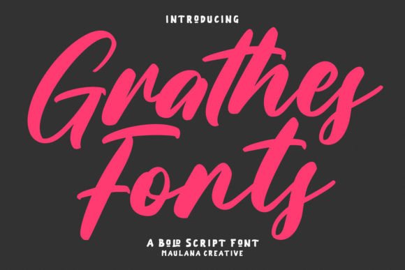 Grathes: The Script Font That Makes Your Brand Feel Cohesive and Complete