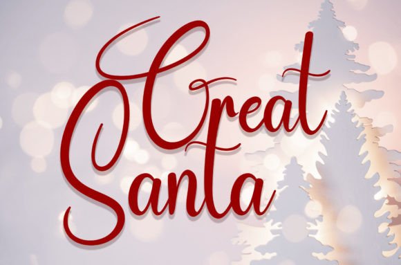 Great Santa: The Flowing Typography for Modern Editorial Projects