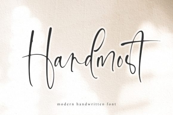 Handmost: A Font Made for Creative Products