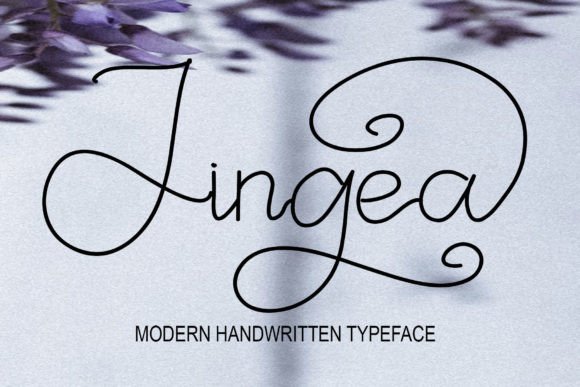 Jingea: A Lively Script with Designer-Friendly Charm