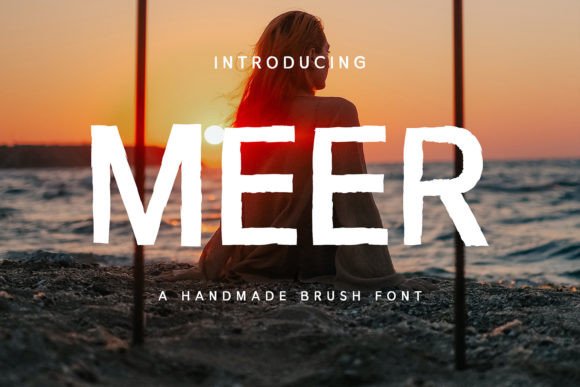 Meer: A Distinctive Handwritten Font for Digital Branding