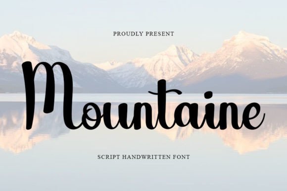 Mountaine: The Friendly Handwritten Font for Modern Branding