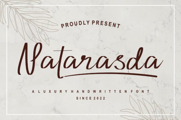 Natarasda Font Review: Elegance for Your Brand