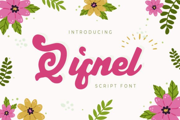 Qifnel: A Playful Script Font for Engaging Campaigns