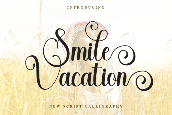 Smile Vacation Font Brings Elegance to Branding Projects