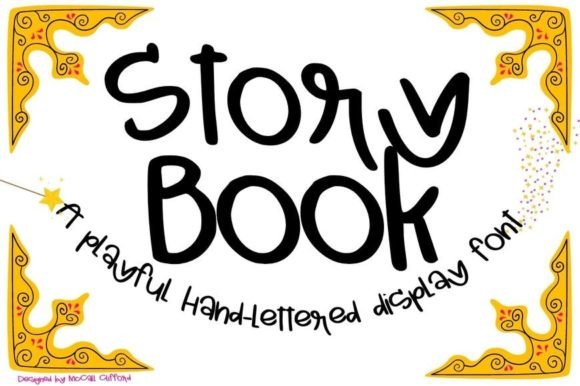 Story Book Font: A Whimsical Asset for Digital Identity