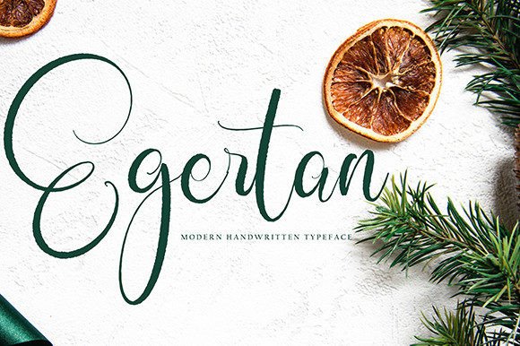 The Egertan Font: A Distinctive Handwritten Style for Digital Campaigns