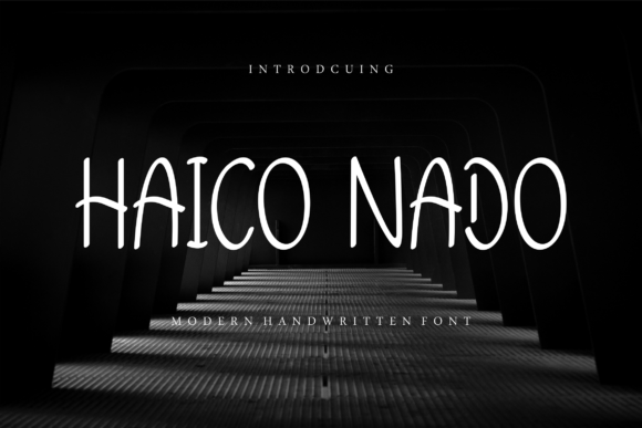 Transform Your Brand with Haico Nado: A Premium Handwritten Font