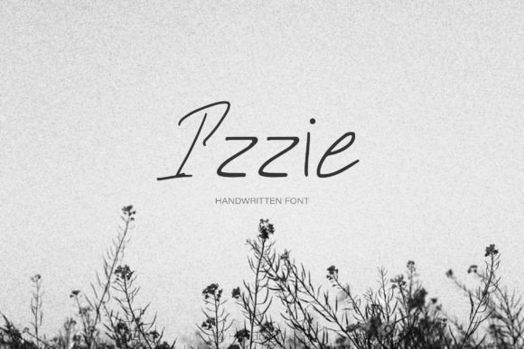 Transform Your Brand with Izzie: A Handwritten Font for Authentic Appeal